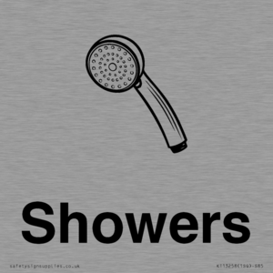 KT13258: Dementia Showers sign