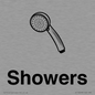 KT13258: Dementia Showers sign