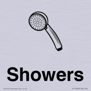 KT13258: Dementia Showers sign