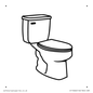 KT13262: Dementia Toilet symbol