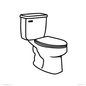 KT13262: Dementia Toilet symbol