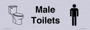 KT13264: Dementia Male Toilet sign