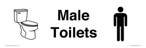 KT13264: Dementia Male Toilet sign