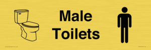 KT13264: Dementia Male Toilet sign