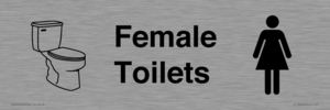 KT13268: Dementia Female Toilet Sign