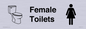KT13268: Dementia Female Toilet Sign