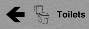 KT13283: Dementia Toilets signs Left