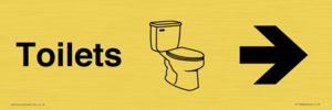 KT13286: Dementia Toilets sign Right