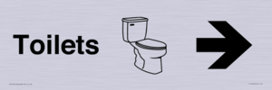 KT13286: Dementia Toilets sign Right