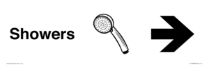 KT13288: Dementia Showers sign Right