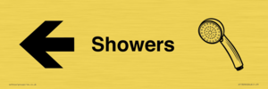 KT13290: Dementia Showers sign Left