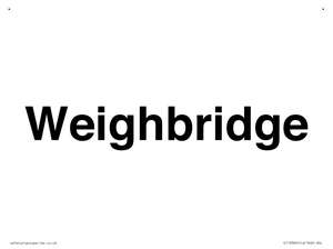 KT13369: Weighbridge