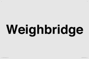 KT13369: Weighbridge