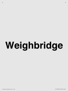 KT13369: Weighbridge