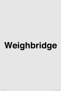 KT13369: Weighbridge
