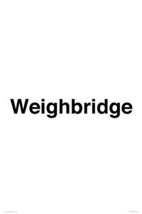 KT13369: Weighbridge