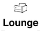 KT14109: Dementia lounge sign