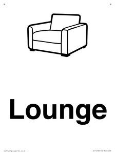 KT14109: Dementia lounge sign