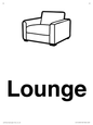 KT14109: Dementia lounge sign