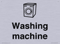 KT14111: Dementia washing machine sign