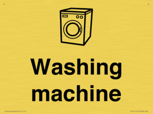 KT14111: Dementia washing machine sign