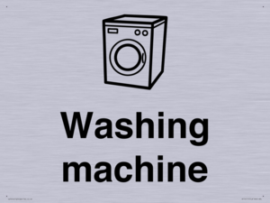 KT14111: Dementia washing machine sign