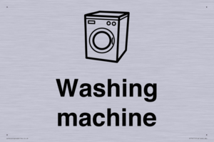 KT14111: Dementia washing machine sign