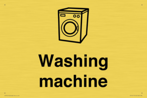 KT14111: Dementia washing machine sign