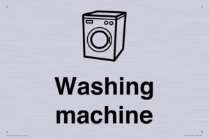 KT14111: Dementia washing machine sign