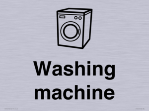 KT14111: Dementia washing machine sign