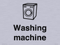 KT14111: Dementia washing machine sign