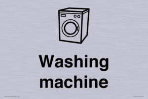 KT14111: Dementia washing machine sign