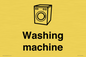 KT14111: Dementia washing machine sign