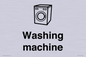 KT14111: Dementia washing machine sign