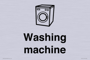 KT14111: Dementia washing machine sign