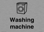 KT14111: Dementia washing machine sign
