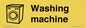 KT14111: Dementia washing machine sign