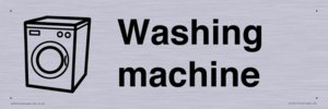 KT14111: Dementia washing machine sign
