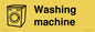 KT14111: Dementia washing machine sign