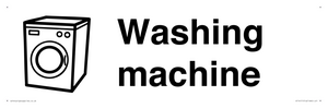 KT14111: Dementia washing machine sign