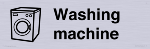 KT14111: Dementia washing machine sign