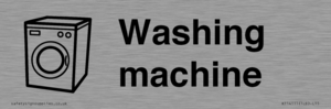 KT14111: Dementia washing machine sign