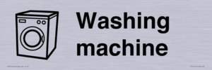 KT14111: Dementia washing machine sign