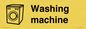 KT14111: Dementia washing machine sign