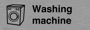 KT14111: Dementia washing machine sign