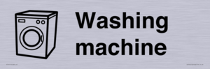 KT14111: Dementia washing machine sign