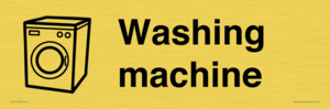KT14111: Dementia washing machine sign