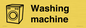 KT14111: Dementia washing machine sign