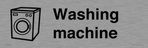 KT14111: Dementia washing machine sign