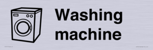 KT14111: Dementia washing machine sign